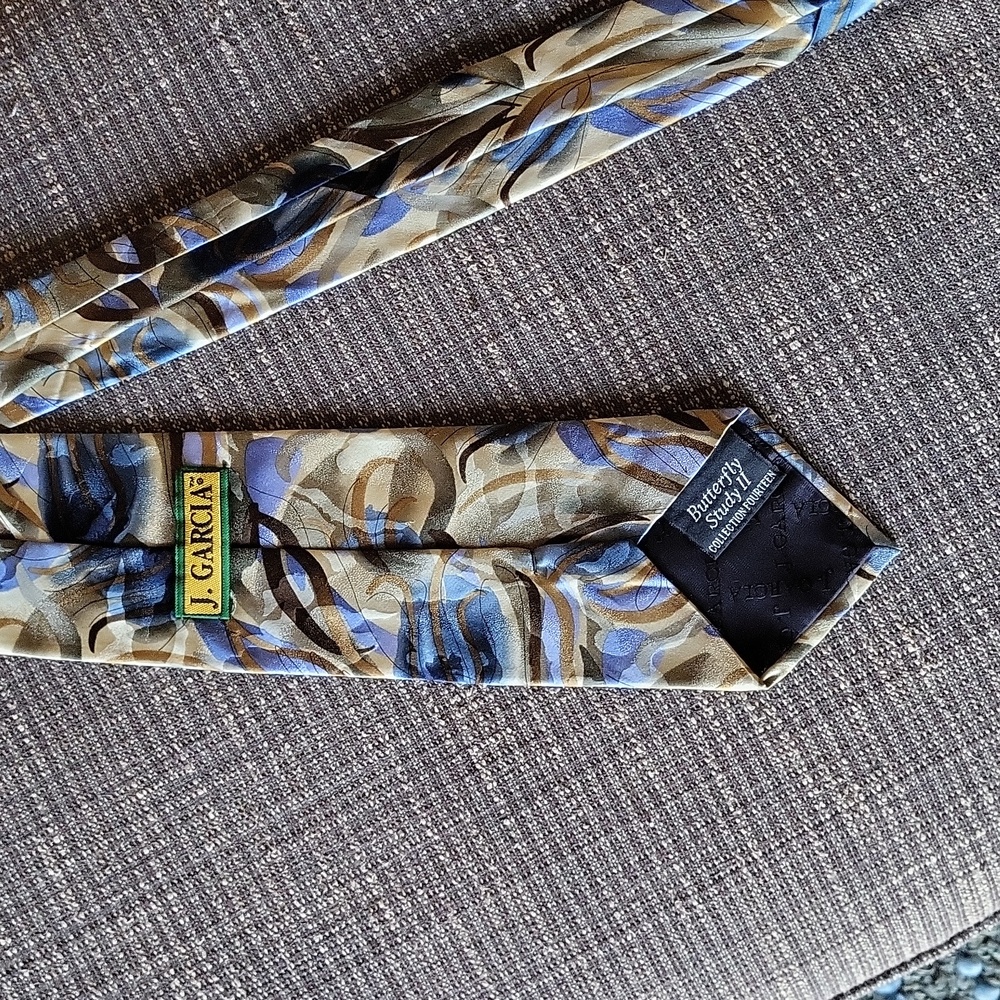 💕Handsome Jerry Garcia Mens Silk Tie💕